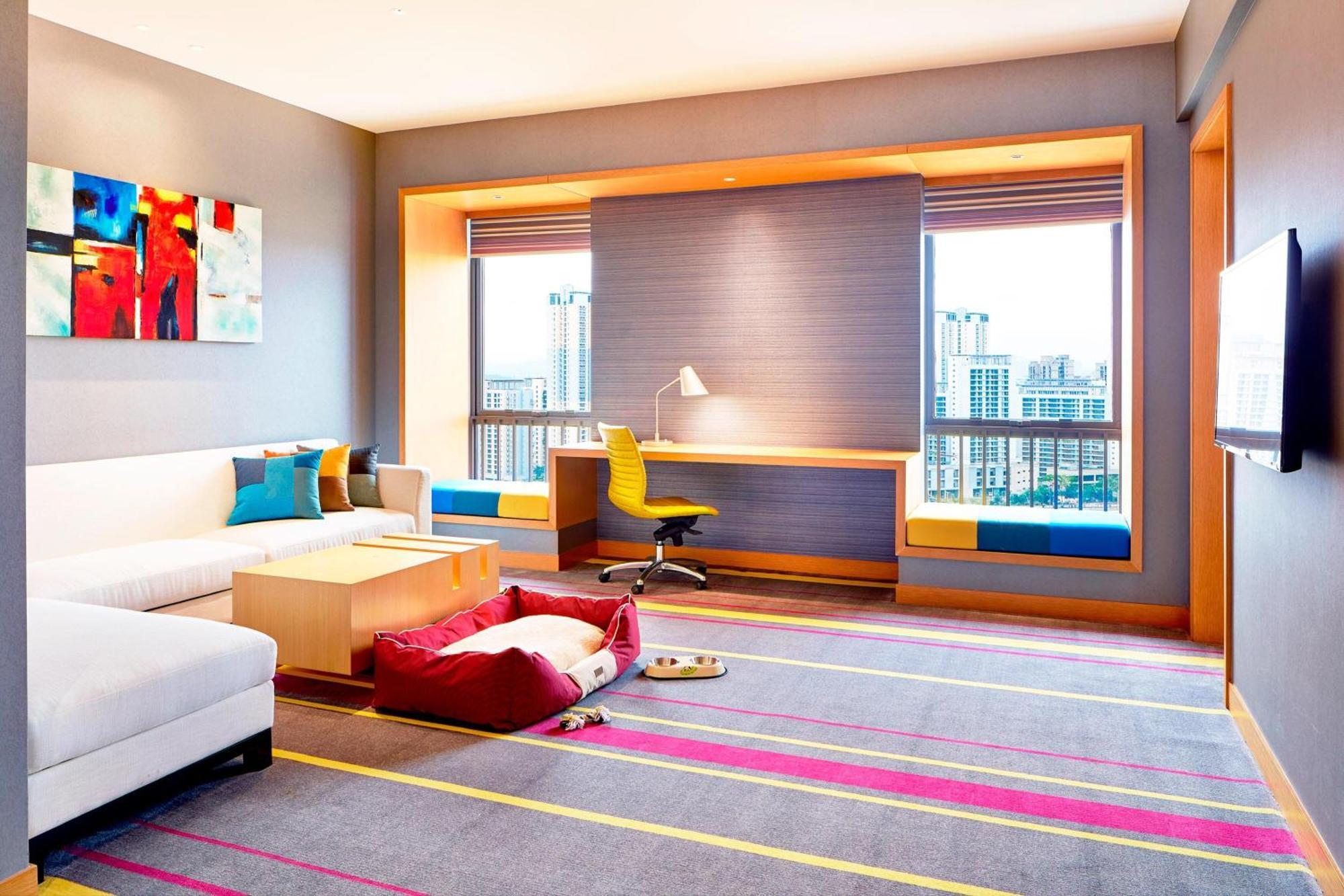 Hotel Aloft Dynamic Town Shenzhen Esterno foto